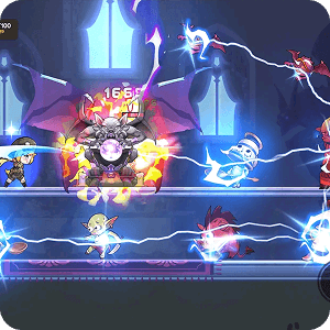 Side-view combat